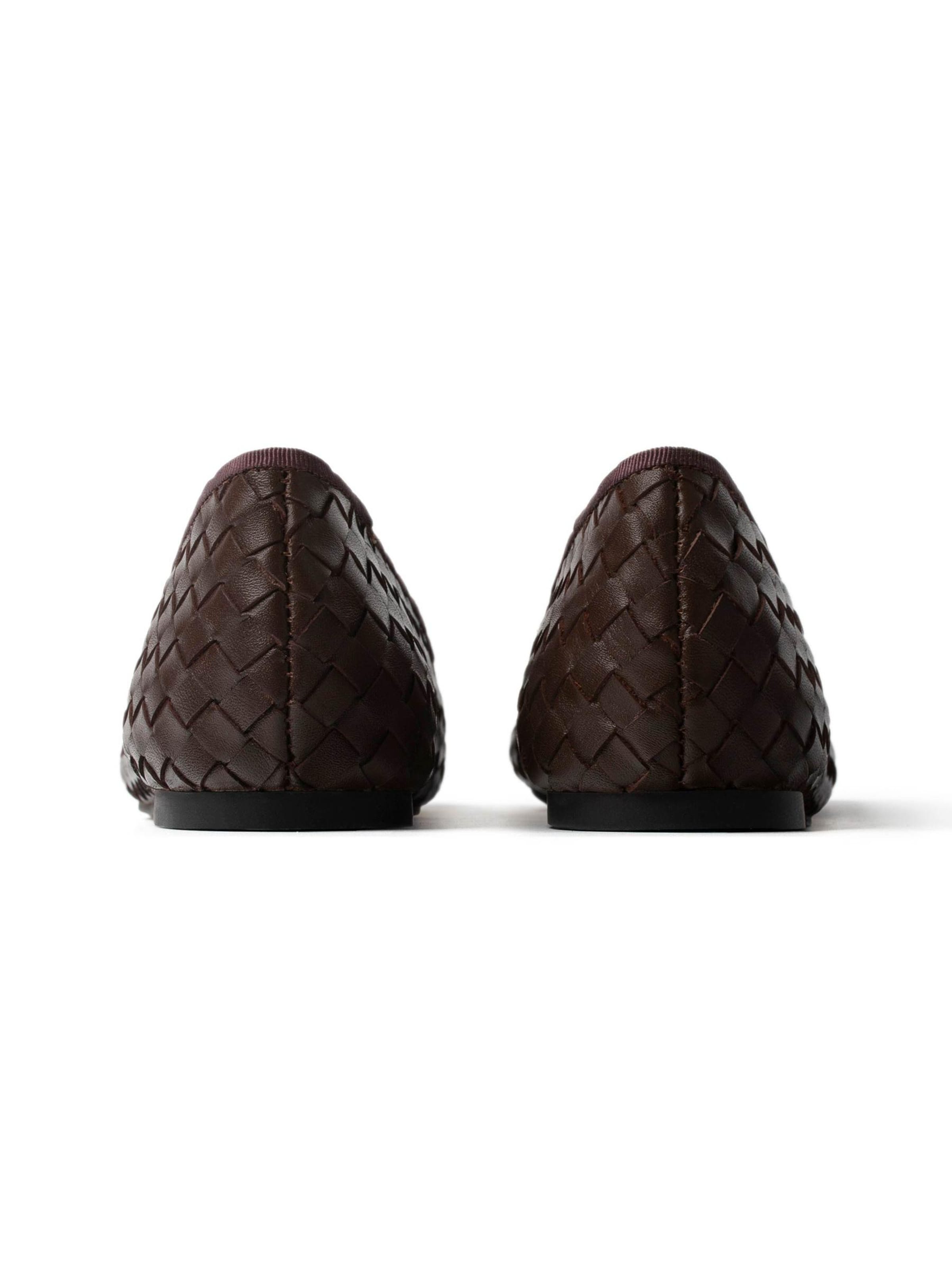 Chaussure basse 'UNDERNEATH THE BLUSHING SKY' L37 HANDMADE SHOES en marron