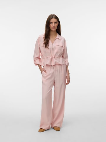 Wide Leg Pantalon 'VMKatie' VERO MODA en rose