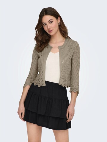 Cardigan 'JDYSUN' JDY en marron : devant