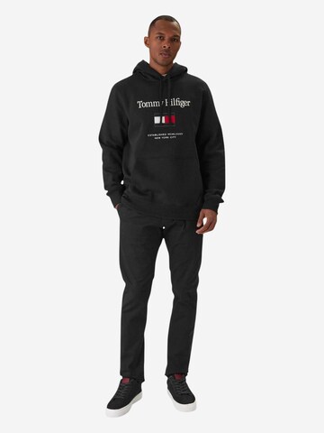 TOMMY HILFIGER Sweatshirt 'MW0MW42735' in Zwart