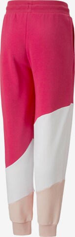 PUMA - Tapered Pantalón en rosa