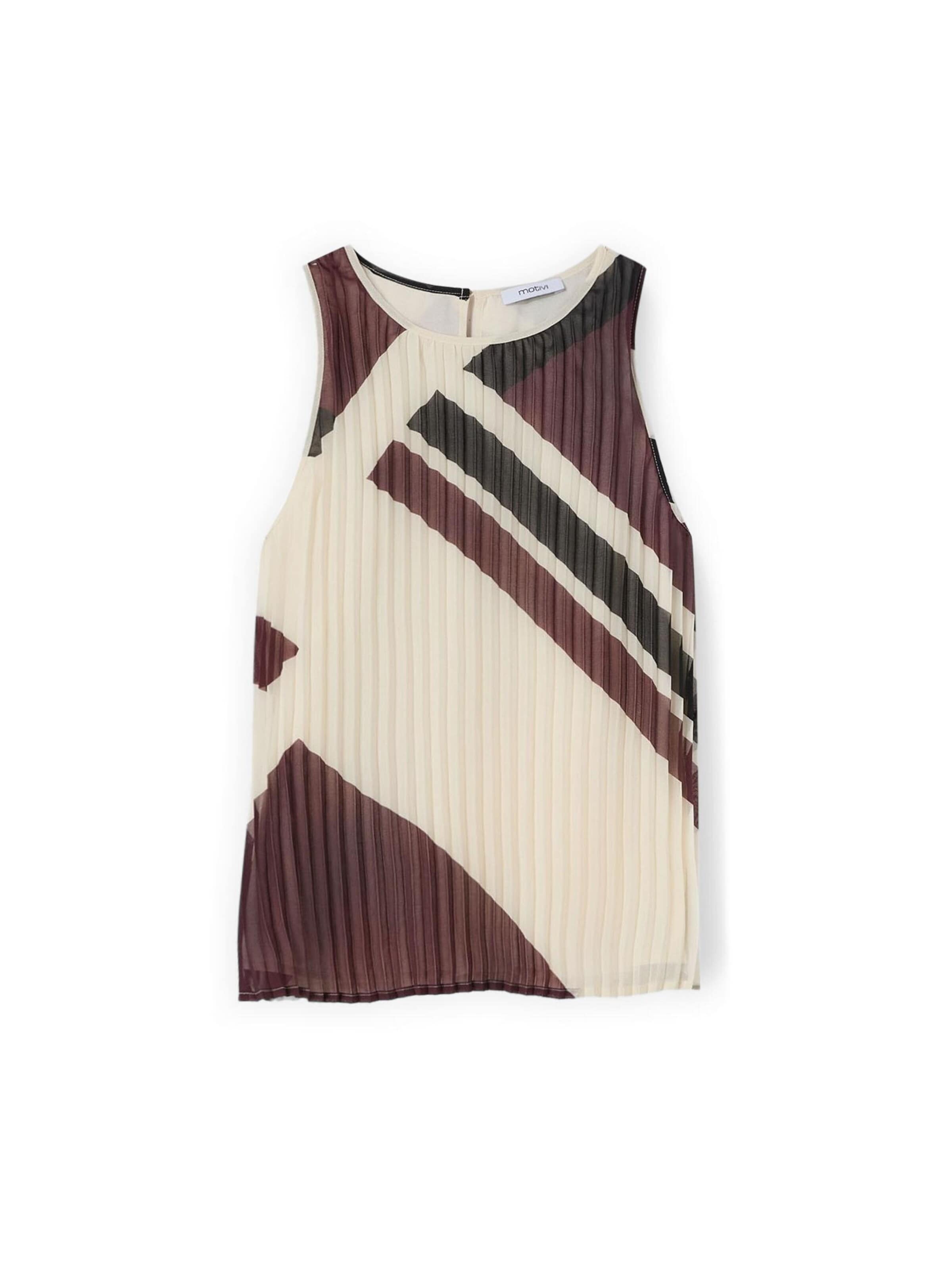 MOTIVI Top in Rood: voorkant