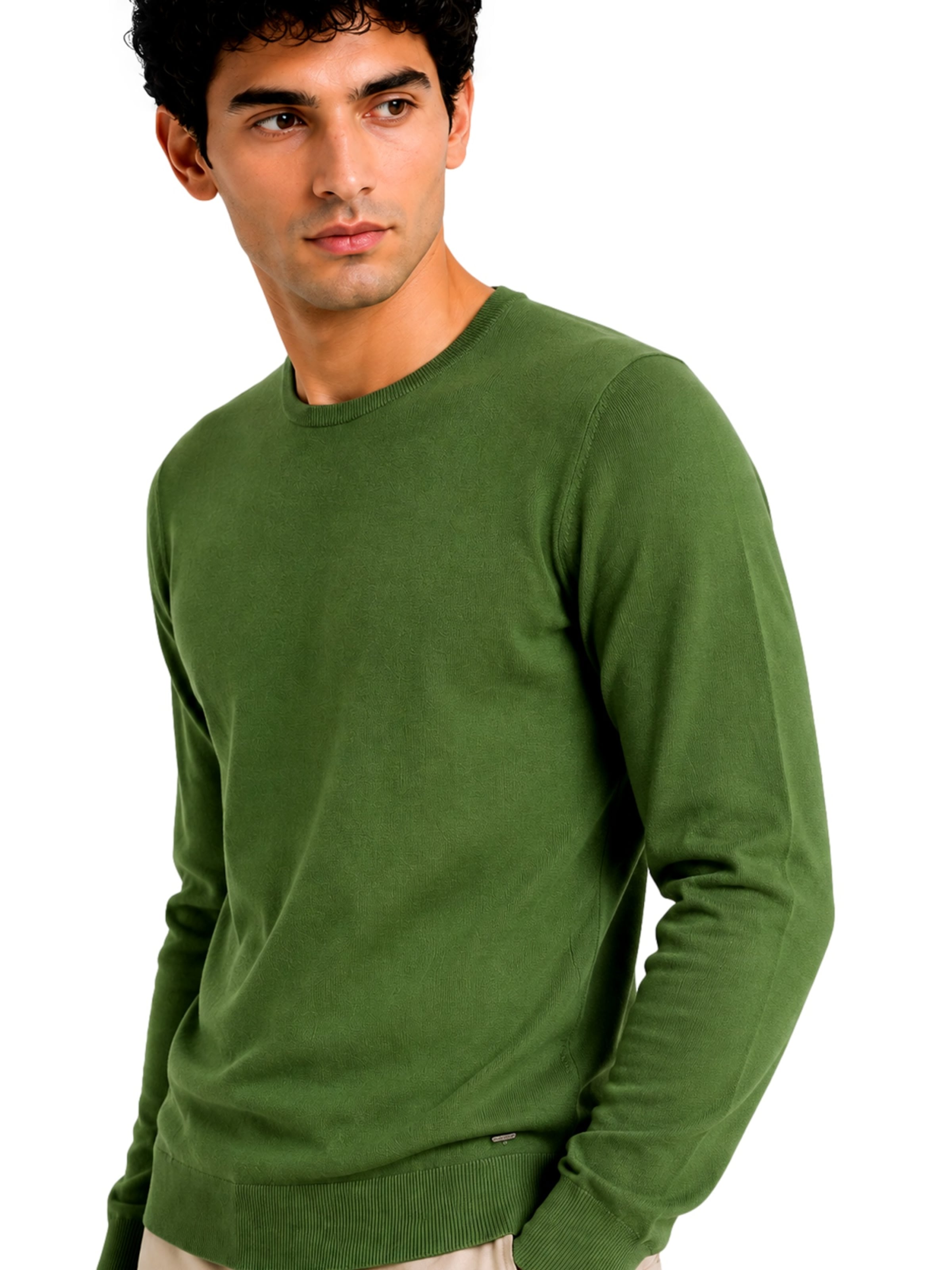 Pull-over Ragman en vert