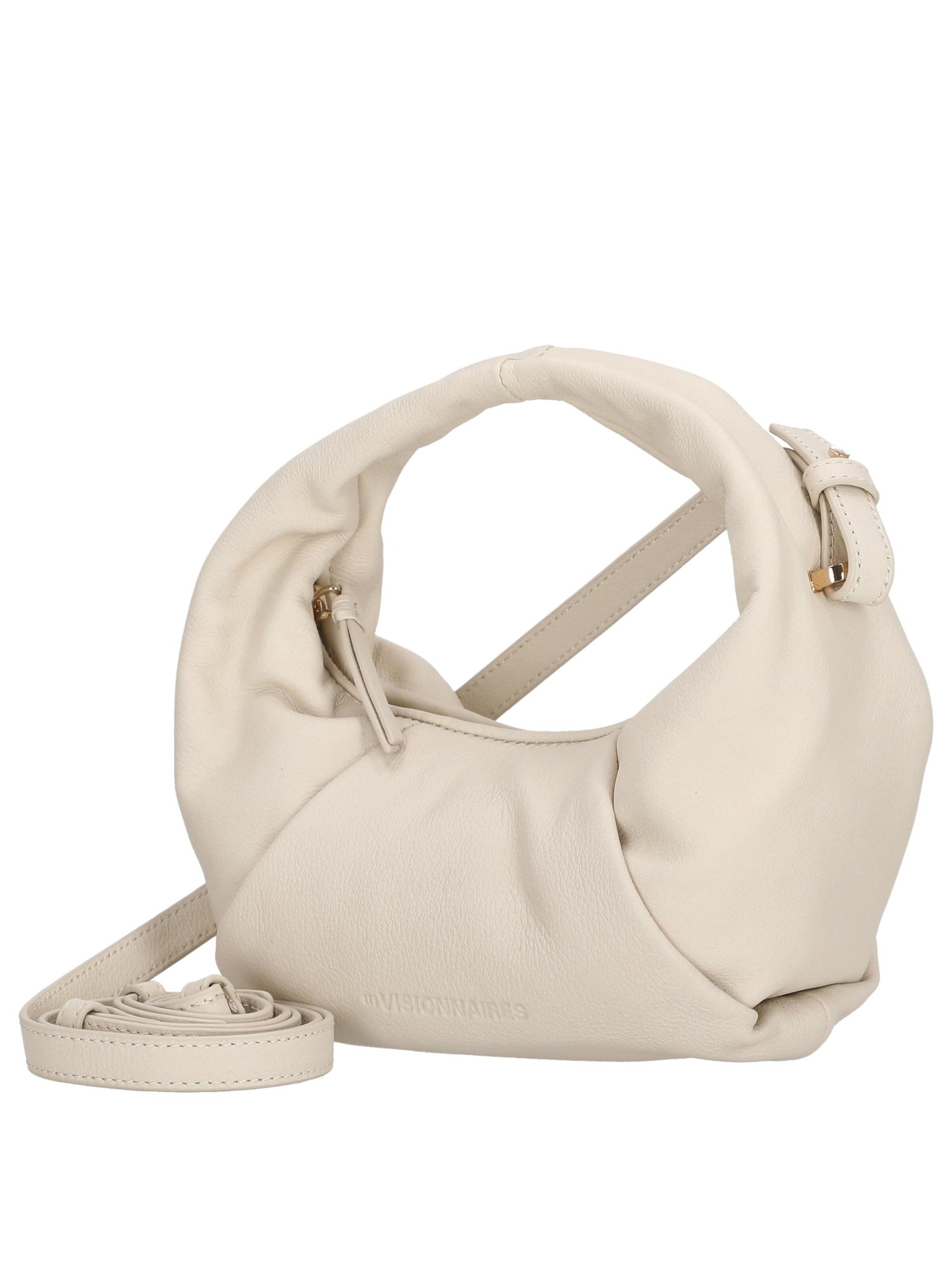 Les Visionnaires Umhängetasche 'Greta Mini Essential Soft Grainy'‌‌‌ in Beige