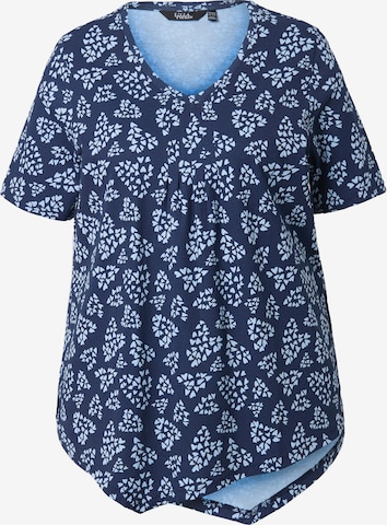 Ulla Popken Shirt in Blau: Vorderseite