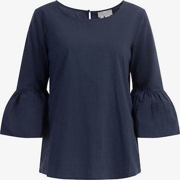 RISA - Blusa 'Iridia' en azul: frente