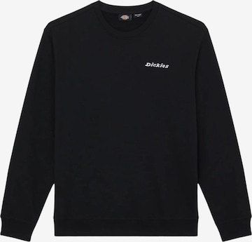 DICKIES Sweatshirt 'LORETTO' in Schwarz: Vorderseite