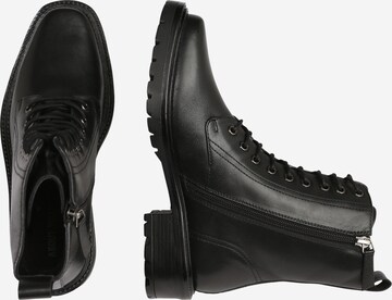 ABOUT YOU - Botines con cordones 'Eleanor' en negro