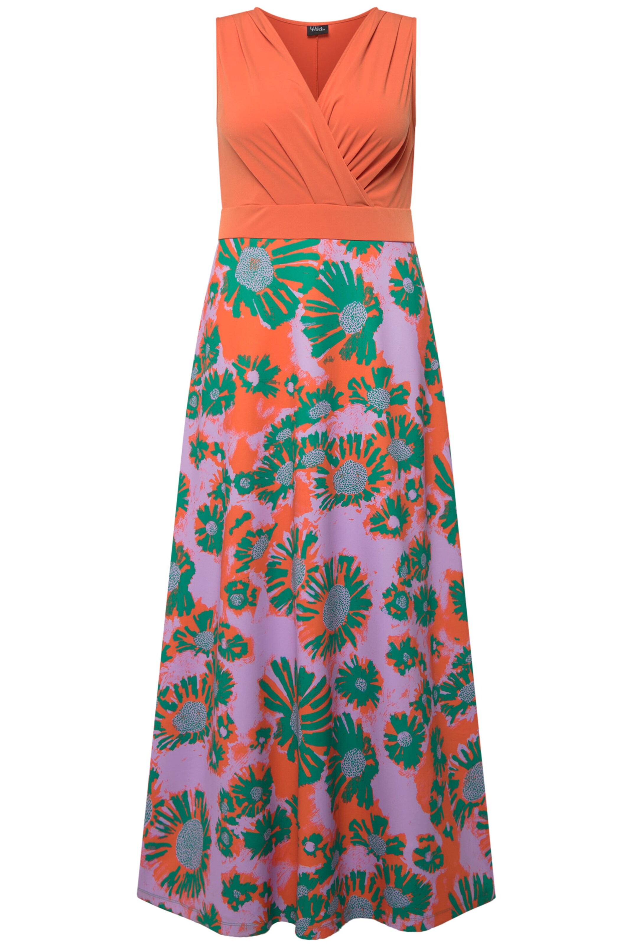Ulla Popken Dress in Orange: front