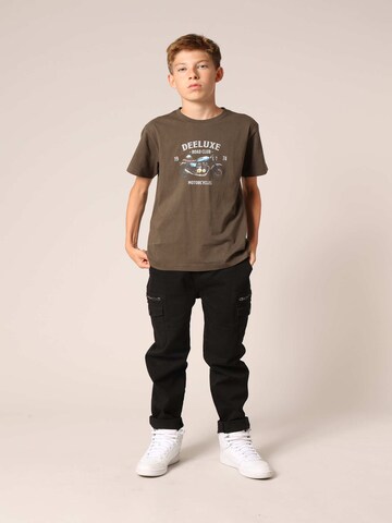 T-Shirt 'Road' Deeluxe en marron