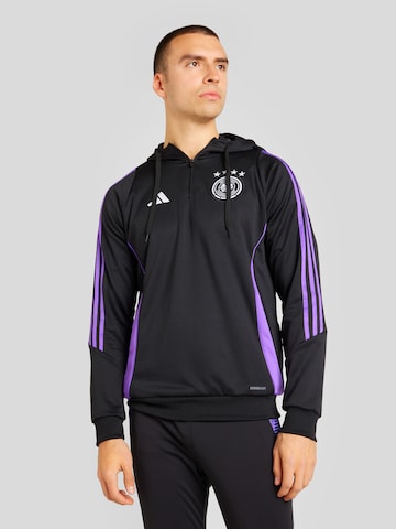 ADIDAS PERFORMANCE - Sweatshirt de desporto 'DFB' em preto: frente
