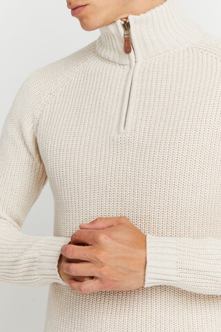 !Solid Sweater 'Xenox' in Beige