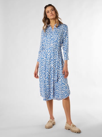 Robe d’été Marie Lund en bleu : devant