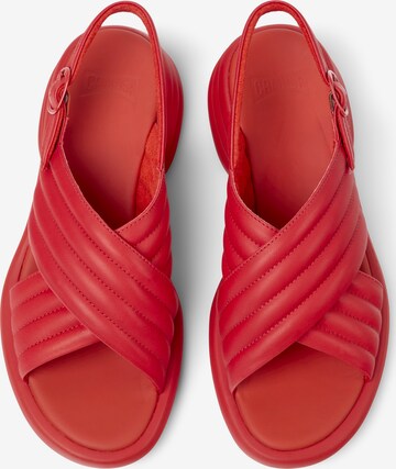 Sandales à lanières 'Spiro' CAMPER en rouge