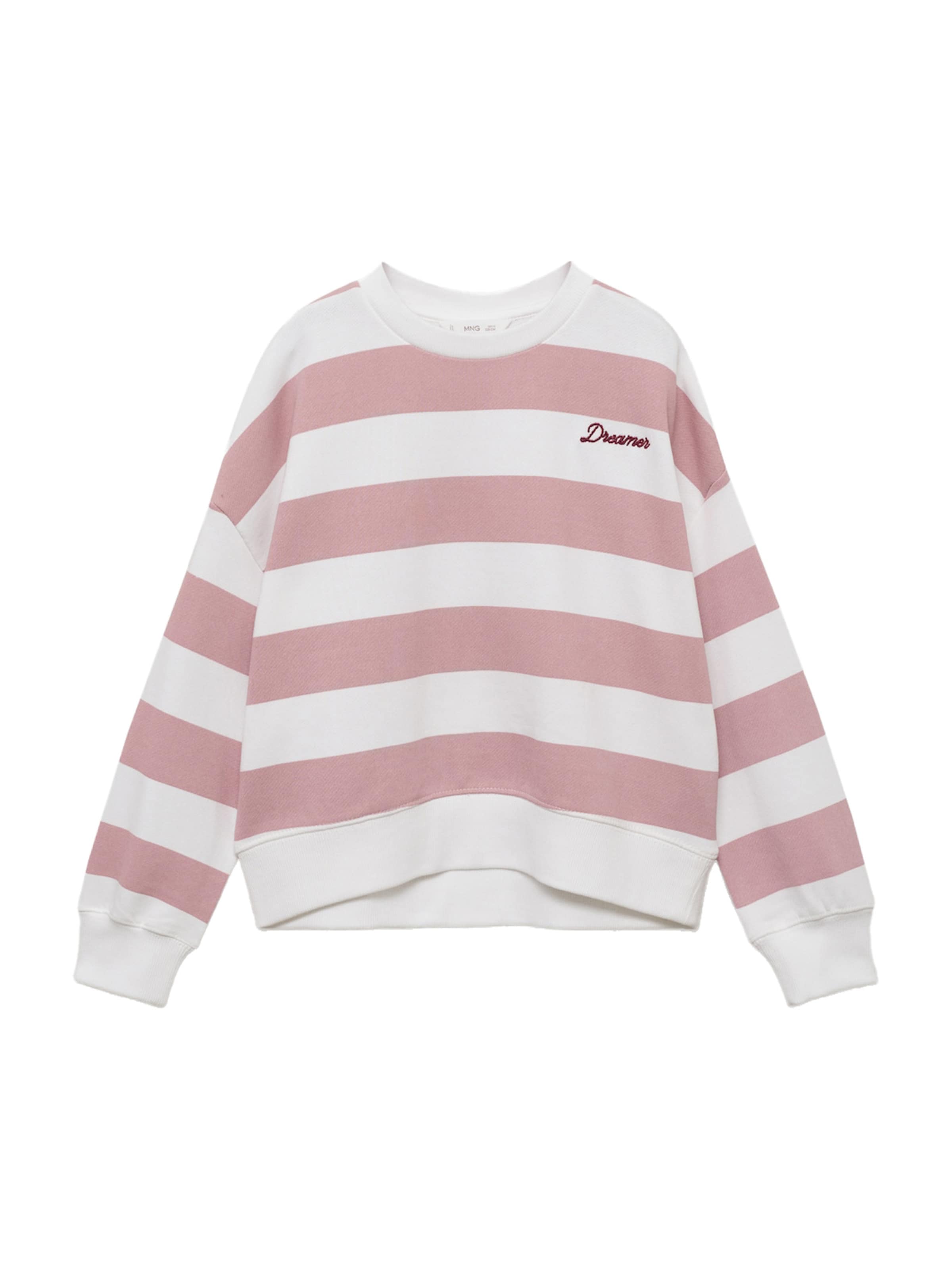 MANGO KIDS Bluzka sportowa 'DREAMER' w kolorze różowy: przód