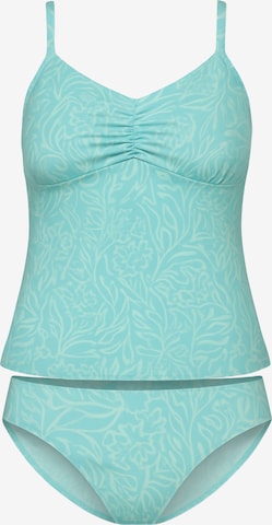 C&City Tankini in Blauw: voorkant