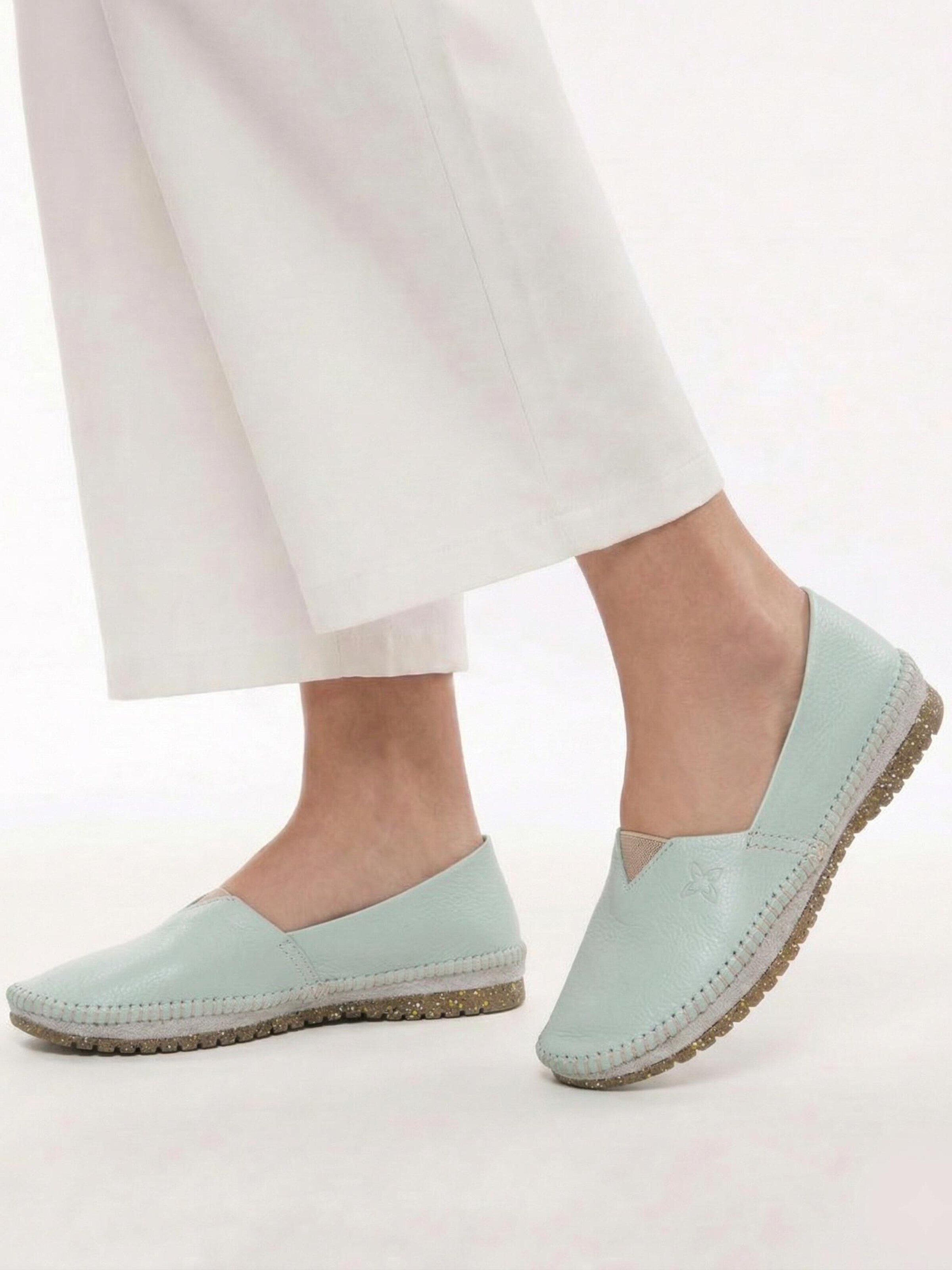 Maciejka Slipper '1930W-32/00-0'‌‌‌‌ in Grau: Vorderseite