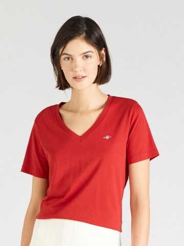GANT T-Shirt in Rot: Vorderseite