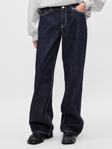 WEEKDAY Свободный крой Джинсы 'Ampel' в Синий: спереди