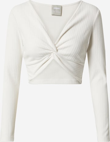 ABOUT YOU x Sofia Tsakiridou Shirt 'Hanne' in White: front