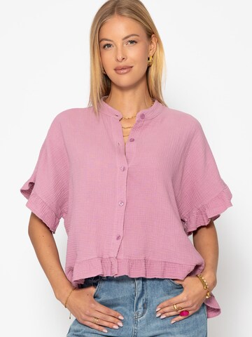 SASSYCLASSY Shirt‌‌‌ in Pink: Vorderseite