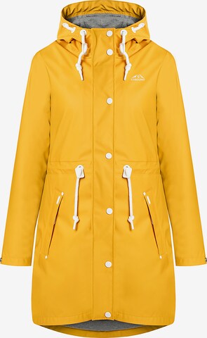 ICEBOUND Raincoat in Yellow: front