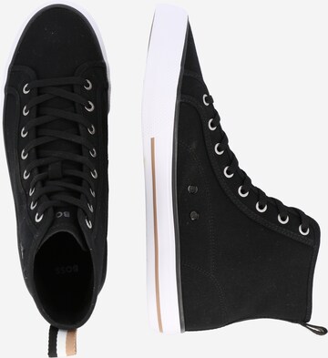 BOSS Black - Sapatilhas altas 'Aiden' em preto