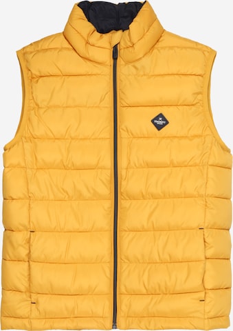 Hackett London Vest in Yellow: front