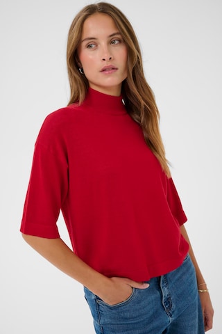 Kaffe - Pullover 'KALizza' em vermelho