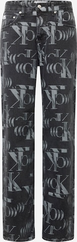 Calvin Klein Jeans Свободный крой Джинсы в Черный: спереди