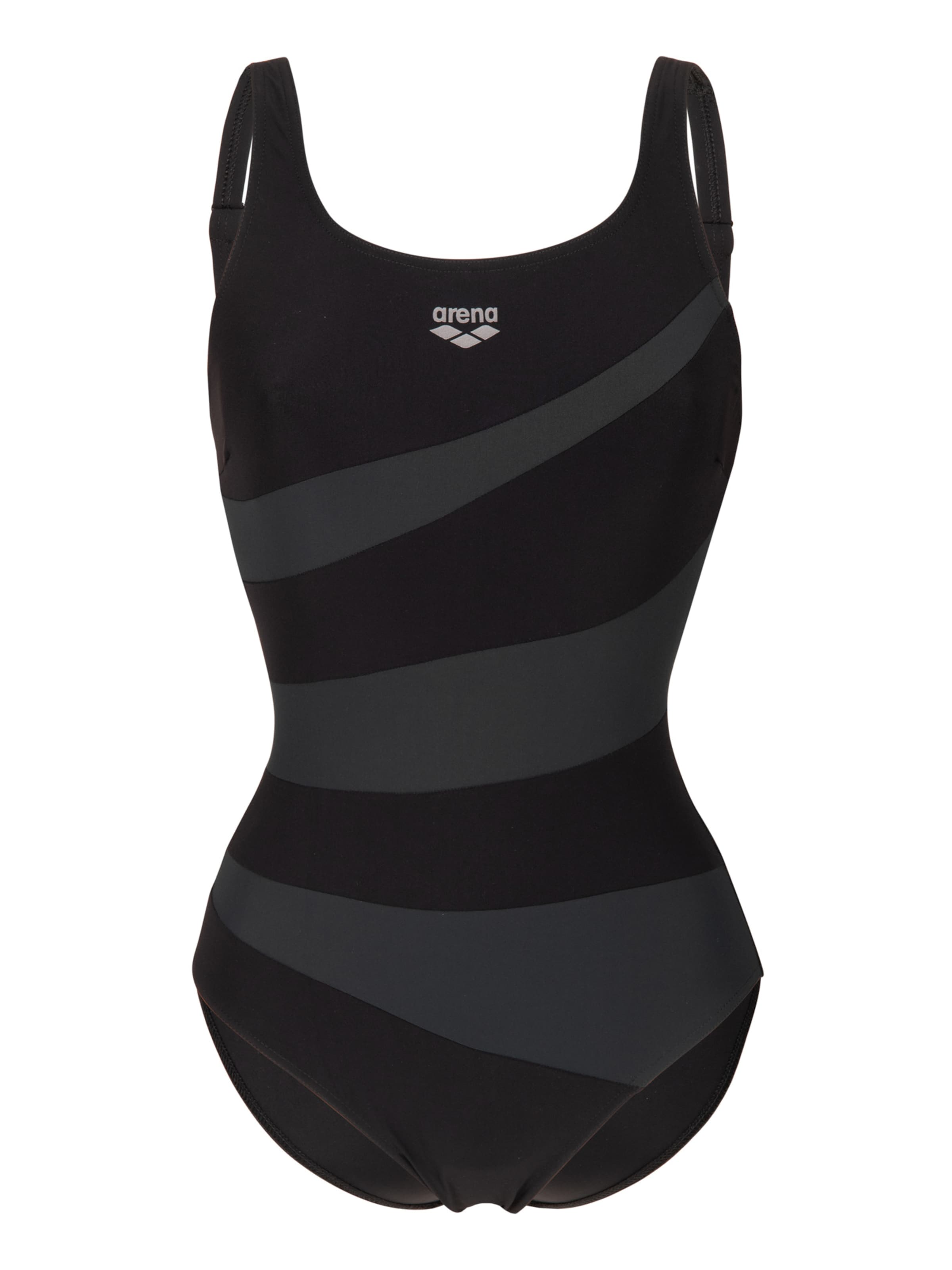 ARENA Active Swimsuit 'Isabella' in M in Anthracite / Black, Item view