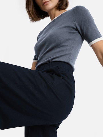 Marie Lund Loosefit Broek in Blauw