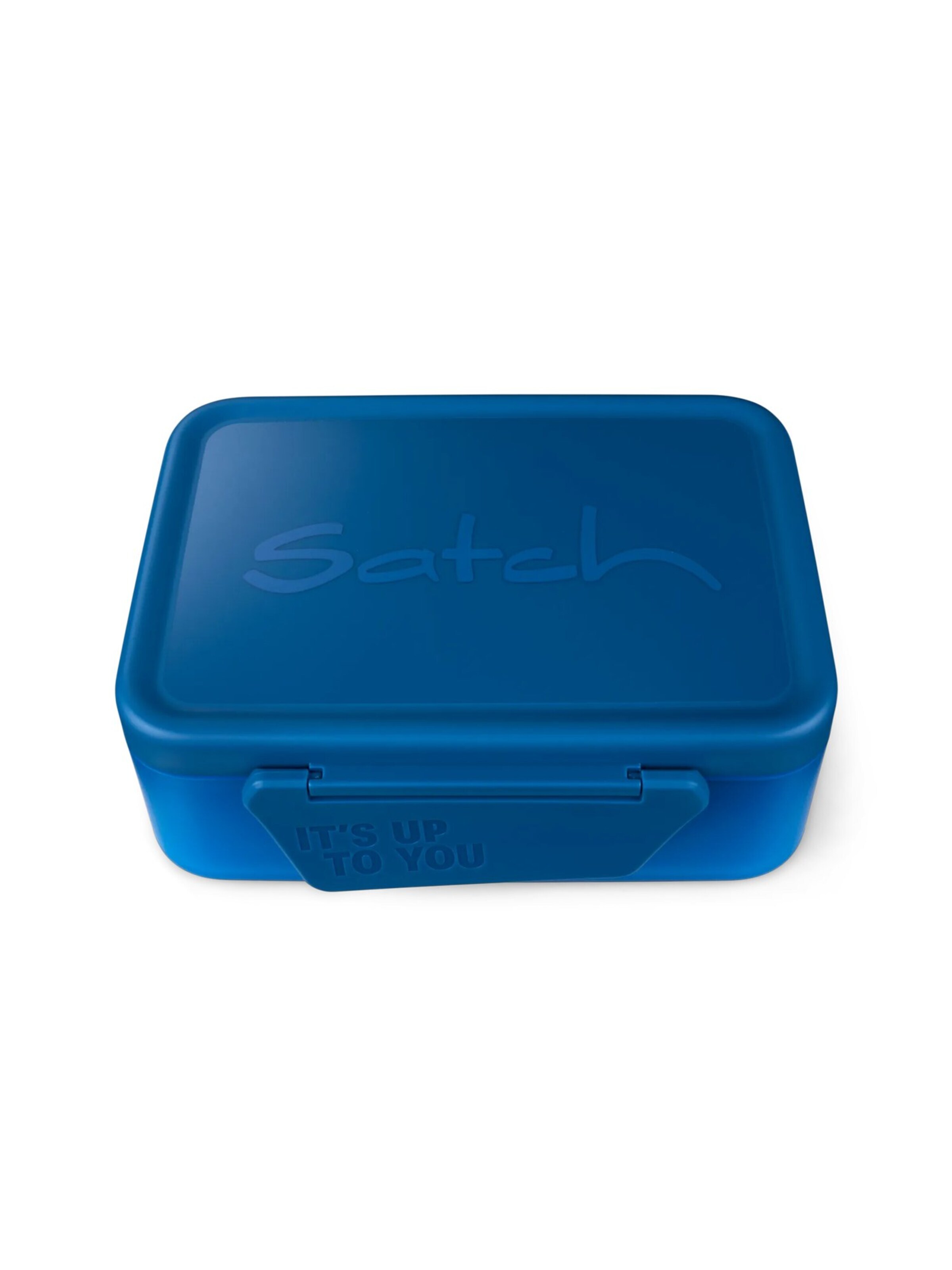 Satch Brotdose in Blau: Vorderseite