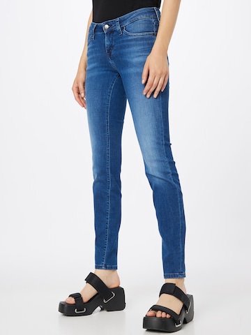 MUSTANG Slimfit Jeans 'Jasmin' in Blauw: voorkant