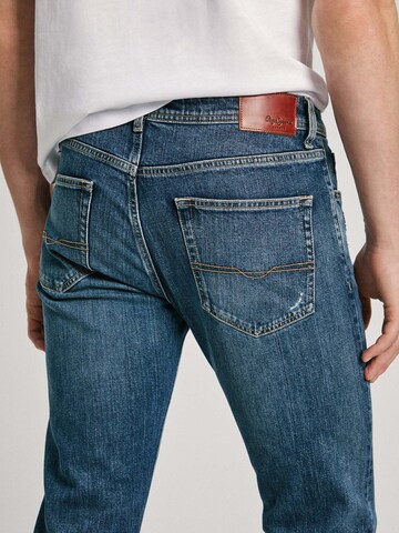 Pepe Jeans Tapered Jeans in Blau