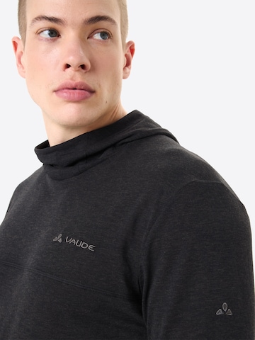 VAUDE Sports sweatshirt 'Qimsa' in Black