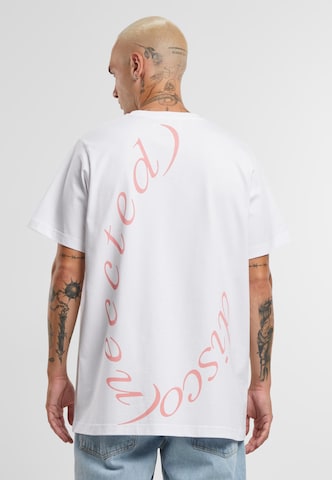 Pica Pica Shirt 'Disco(neccted)' in White: front