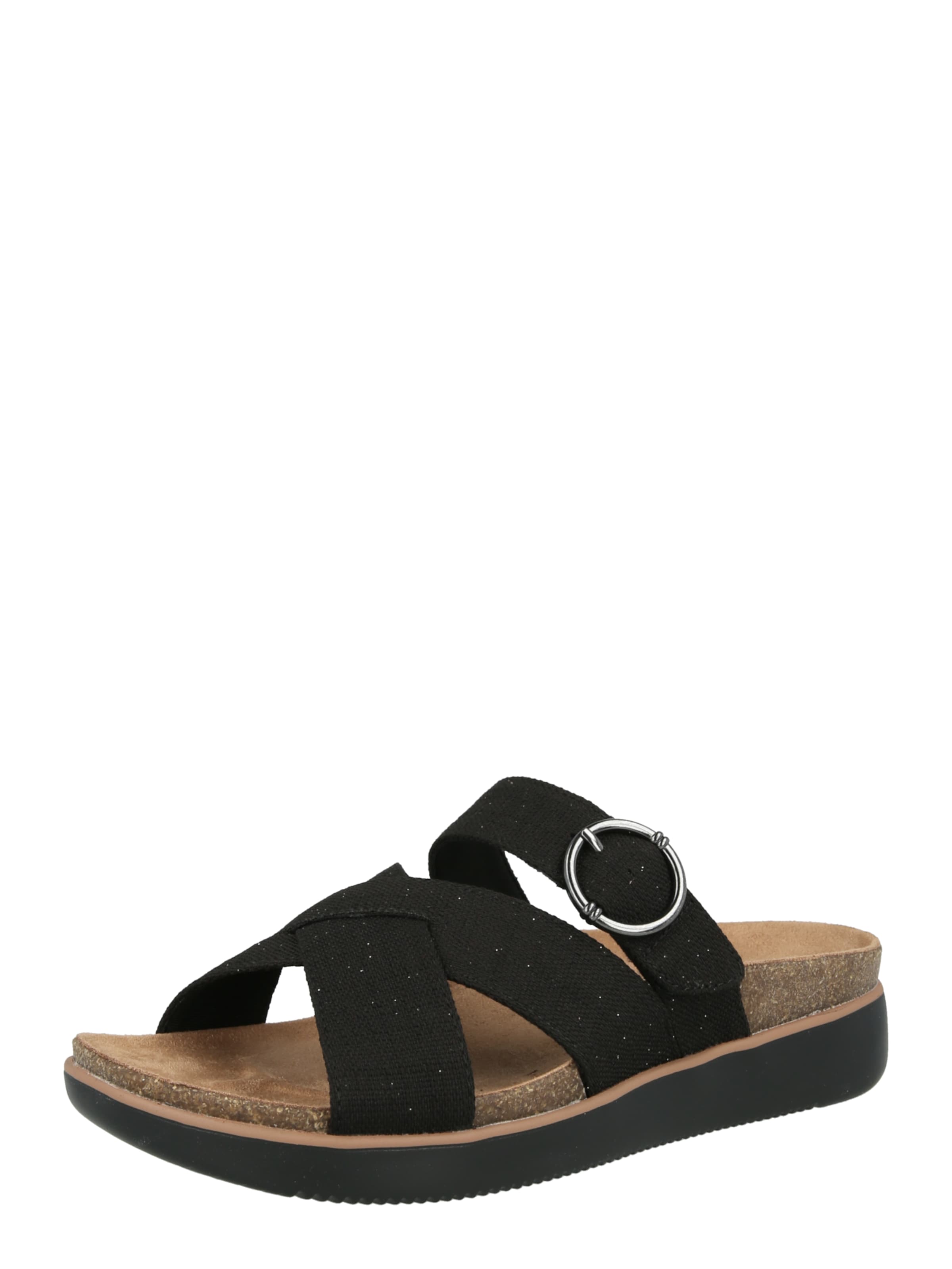 SKECHERS Muiltjes in Zwart: voorkant