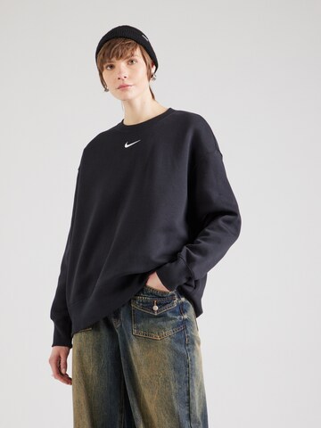 Nike Sportswear Μπλούζα φούτερ 'PHNX FLC' σε μαύρο: μπροστά