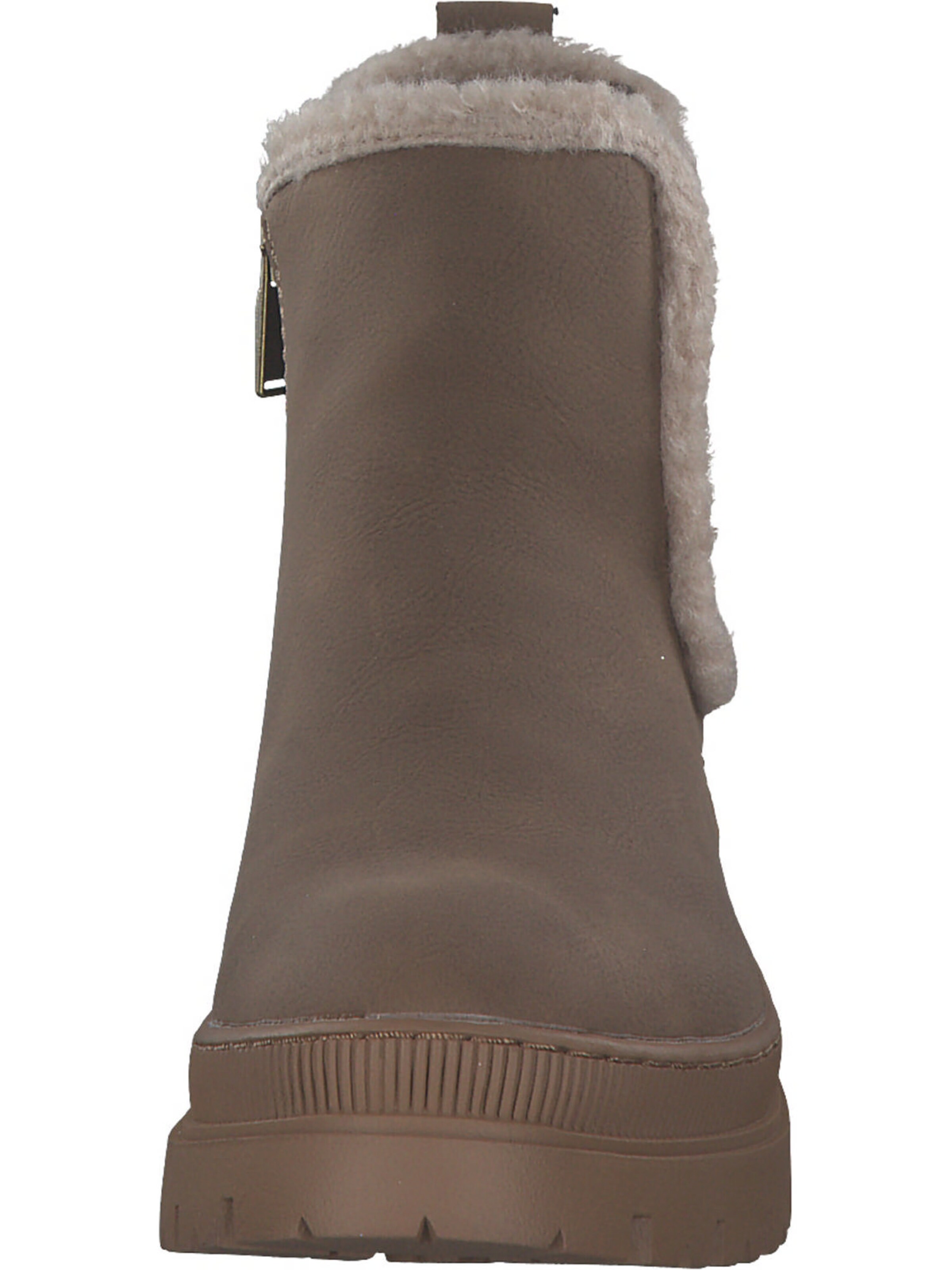 TOM TAILOR Ankle Boots in Brown