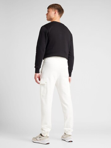 Tapered Pantaloni cargo 'Organics' di ALPHA INDUSTRIES in bianco