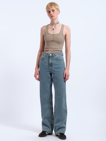 Dr. Denim Regular Jeans 'Echo High Straight'‌‌‌‌‌‌‌‌‌‌ in Blau