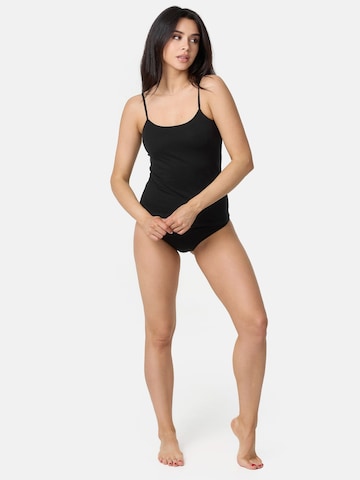 Tazzio - Pijama de pantalón corto 'F907' en negro