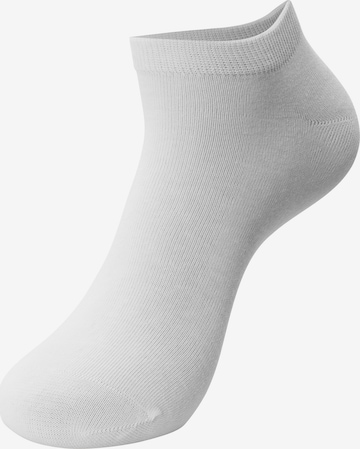 Chaussettes 'Melvin' INDICODE JEANS en blanc : devant