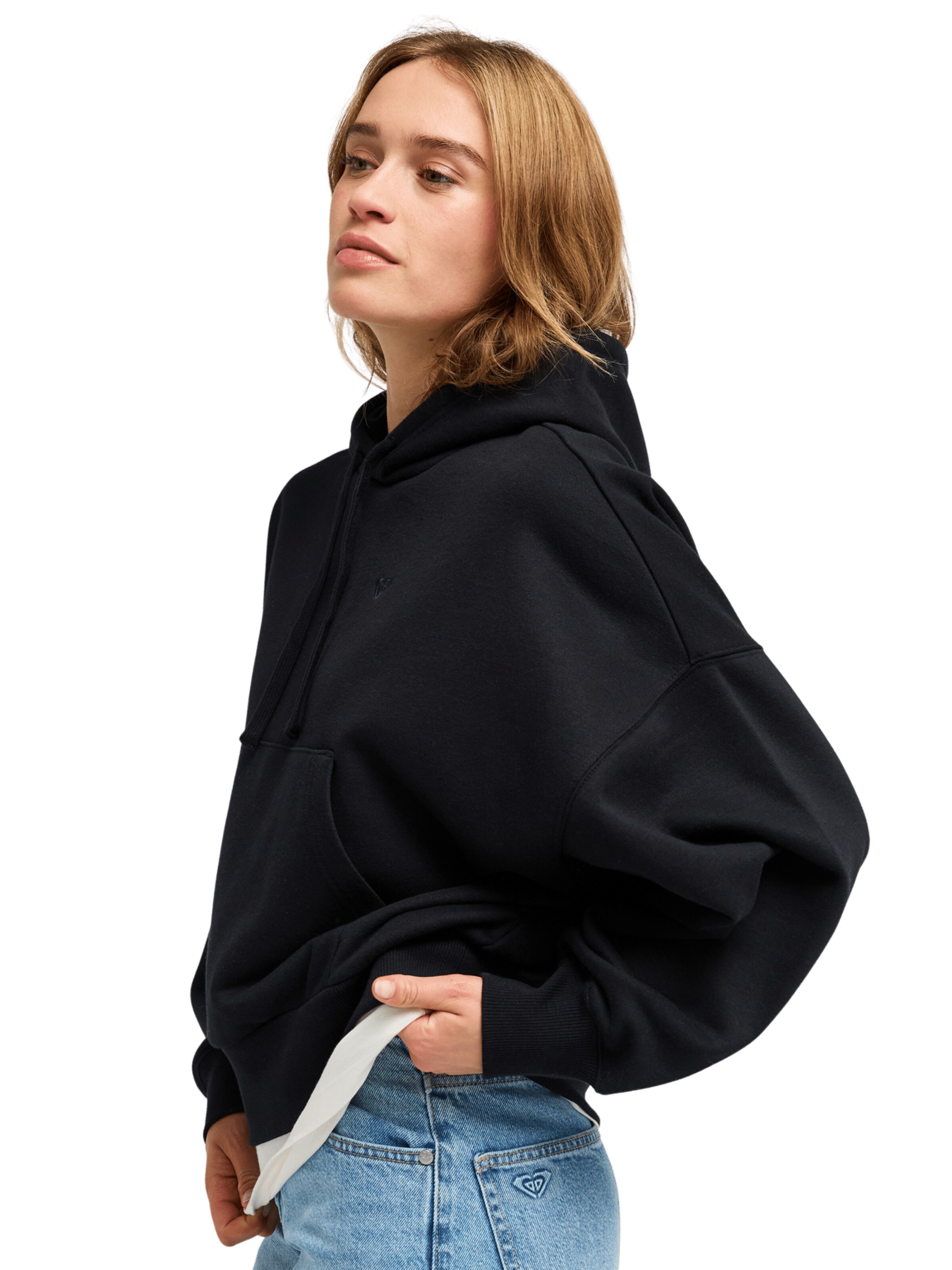ROXY Sweatshirt in Schwarz