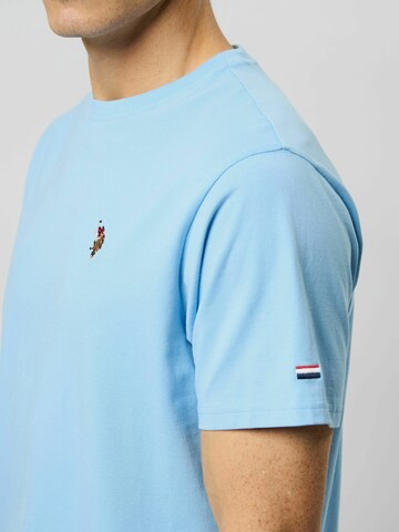 U.S. POLO ASSN. T-Shirt 'Nord' in Blau