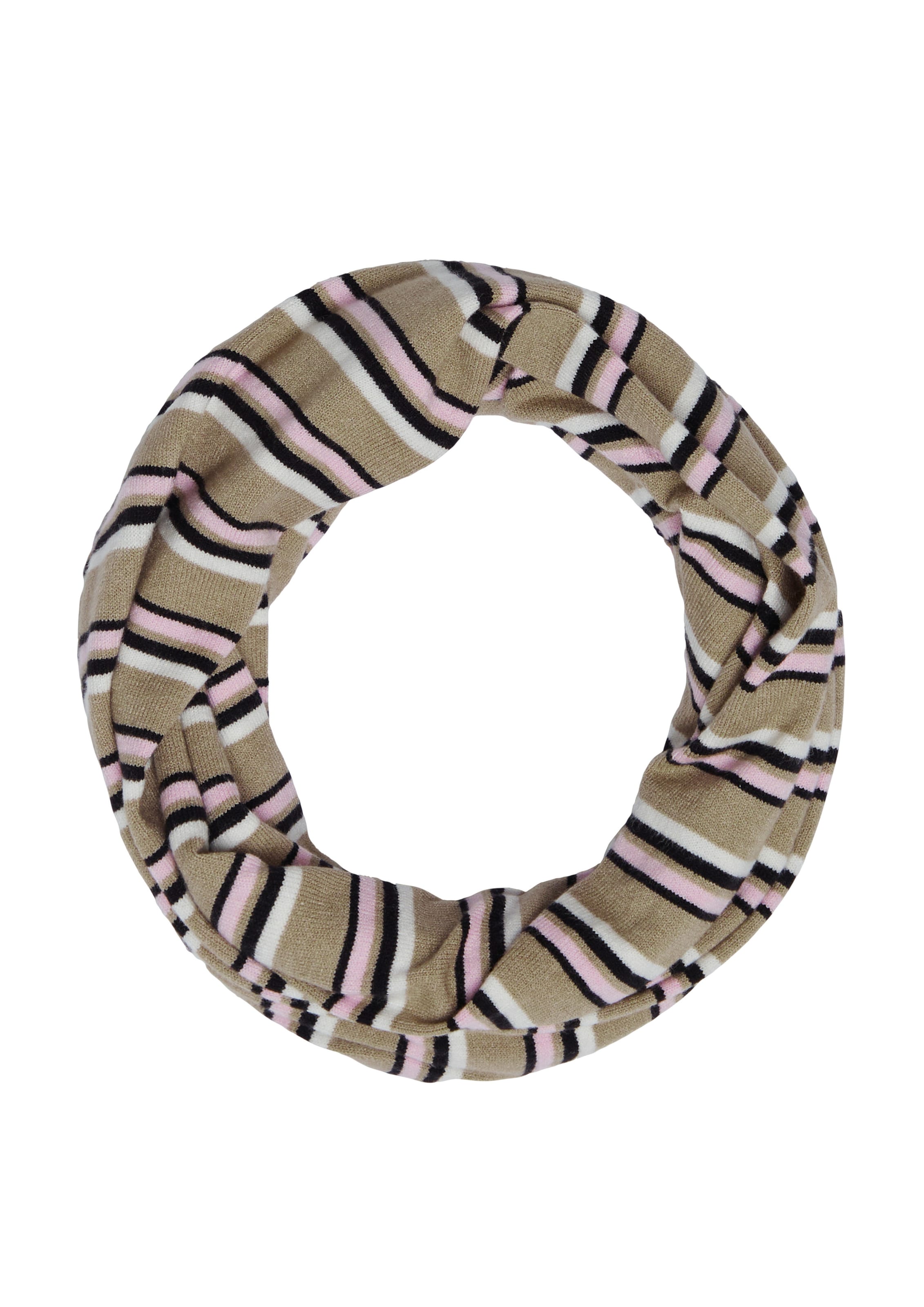 Écharpe tube s.Oliver en marron : devant