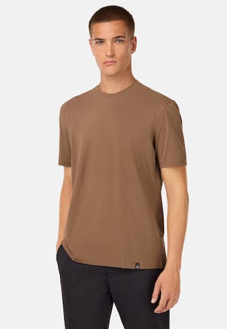 Boggi Milano T-shirt i brun: framsida