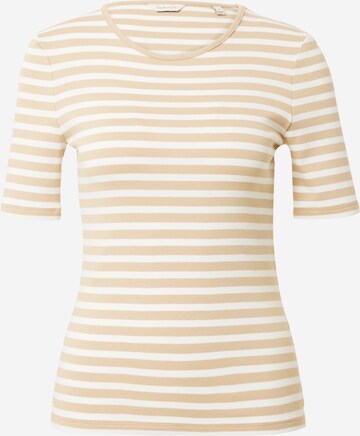 T-shirt GANT en beige : devant