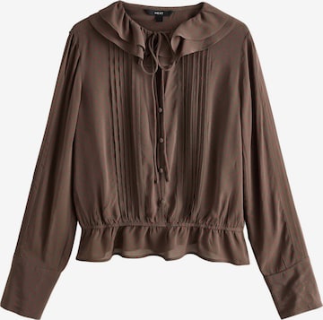 Next Bluse in Braun: Vorderseite